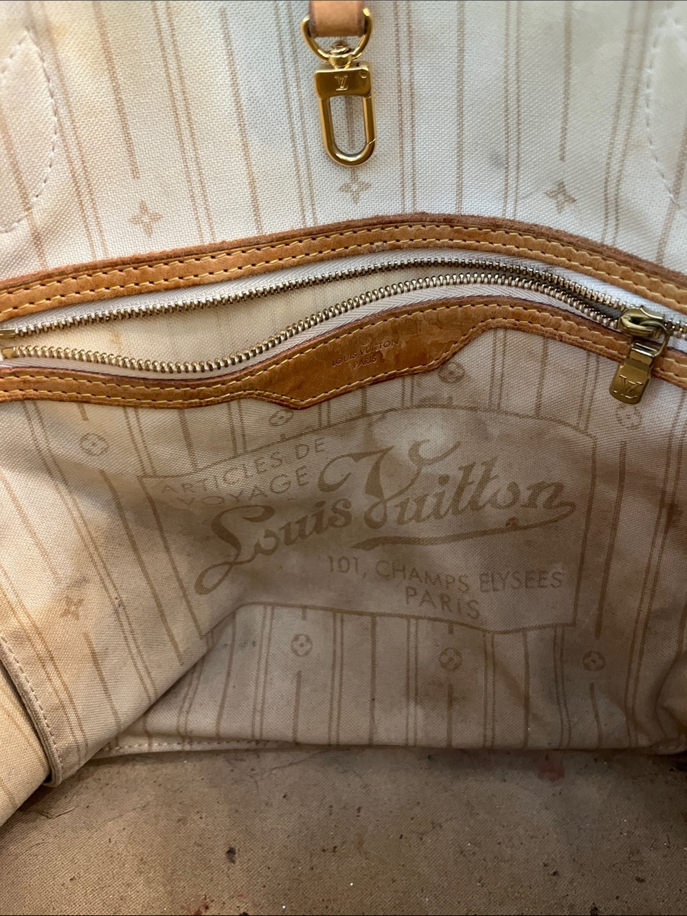 Louis Vuitton Neverfull-Authentic - Picture 3 of 6